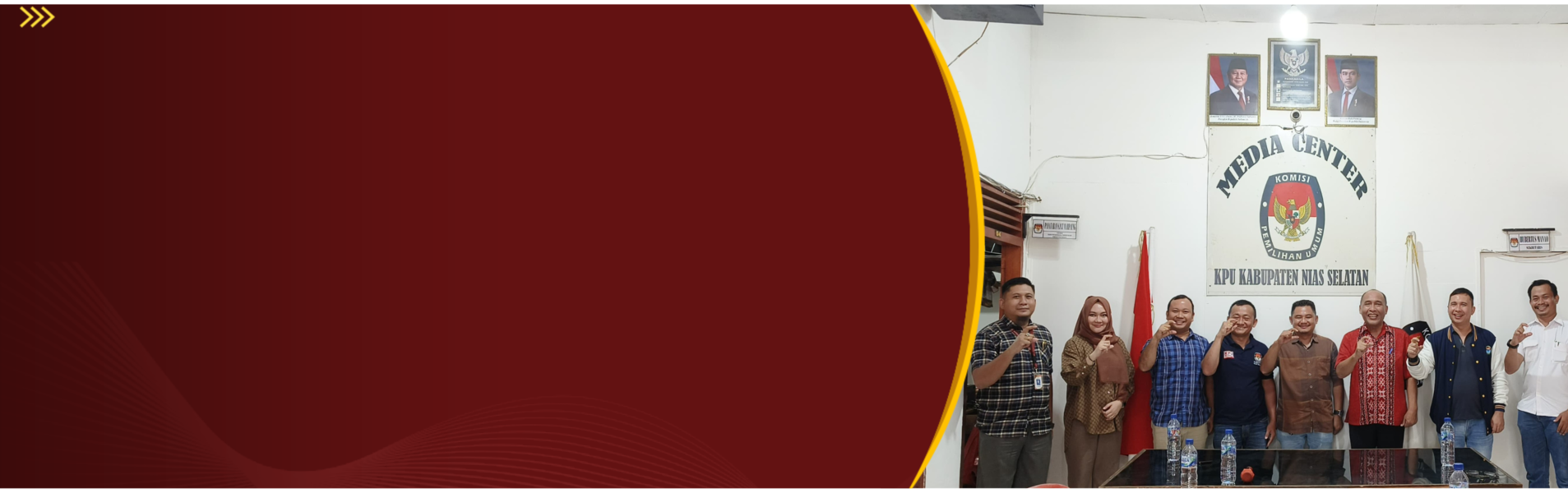 KPU Kabupaten Nias Selatan berkomitmen untuk memberikan layanan informatif